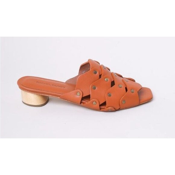 Rachel Comey Brown Leather Mules Size 7 - Picture 11 of 12